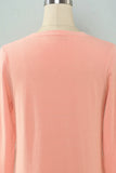 Pink strikket sweater