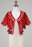 Glitterpailletter Sort 1920'erne Cape