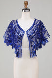 Glitterpailletter Sort 1920'erne Cape