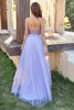 Indlæs billede til gallerivisning Lavendel Tulle A-line Prom Kjole med Beading