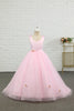 Indlæs billede til gallerivisning Pink gulv længde blomst pige kjole