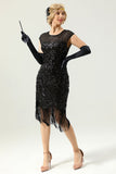 Pailletter 1920'erne Fringe Dress