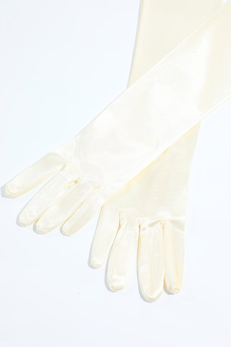 Indlæs billede til gallerivisning Hvide 1920&#39;erne Party Handsker