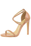 Sorte stiletter Sandaler