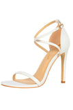 Sorte stiletter Sandaler