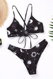 Blomsterprintet sommer bikini