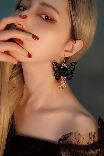 Halloween Spider Butterfly øreringe