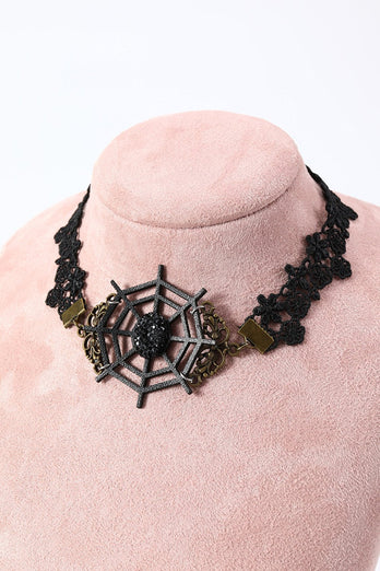 Sort blonde Halloween choker
