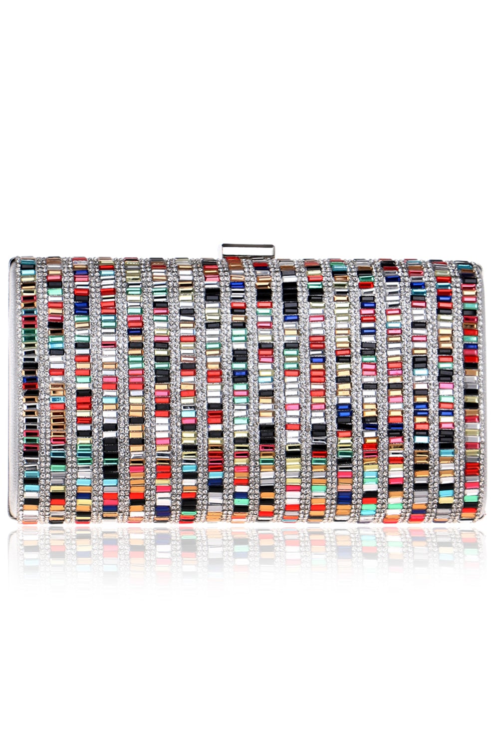 Farverige Beading Prom håndtaske