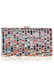 Farverige Beading Prom håndtaske