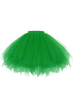 Kort Tutu Ballet Bubble Nederdel 50'er Tulle Party Vintage Underkjole