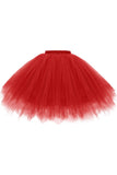 Kort Tutu Ballet Bubble Nederdel 50'er Tulle Party Vintage Underkjole