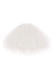 Kort Tutu Ballet Bubble Nederdel 50'er Tulle Party Vintage Underkjole